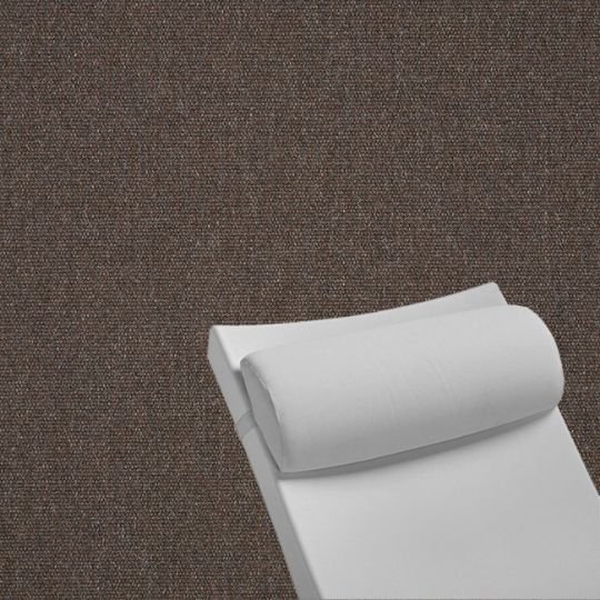 Contoured Outdoor Head Rest Pillow in Heritage Sable Sunbrella® Fabric