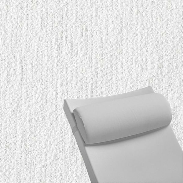 Contoured Outdoor Head Rest Pillow in Improve White Sunbrella® Fabric