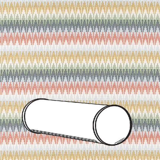 Sunbrella® Outdoor Bolster Pillow | Custom Cylindrical Patio Pillow