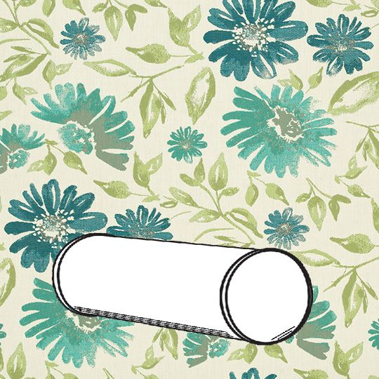 Sunbrella® Outdoor Bolster Pillow | Custom Cylindrical Patio Pillow
