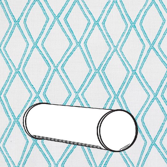 Sunbrella® Outdoor Bolster Pillow | Custom Cylindrical Patio Pillow