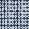 Contoured Outdoor Head Rest Pillow in Midori Indigo Sunbrella® Fabric