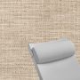Contoured Outdoor Head Rest Pillow in Momento Parchment Sunbrella® Fabric