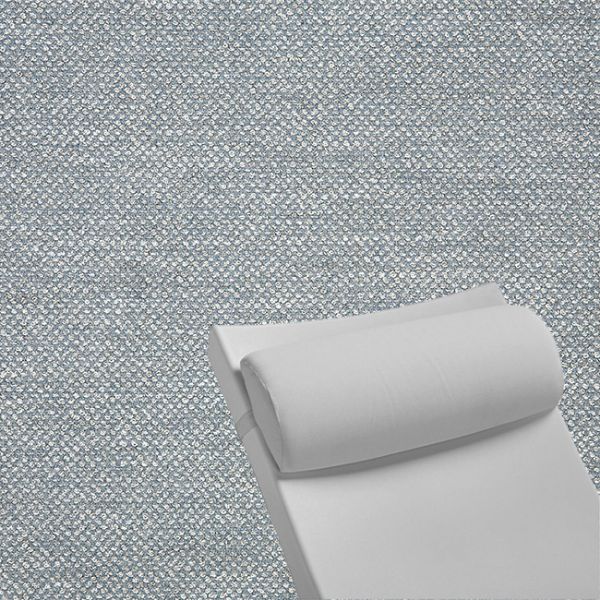 Contoured Outdoor Head Rest Pillow in Nurture Haze Sunbrella® Fabric