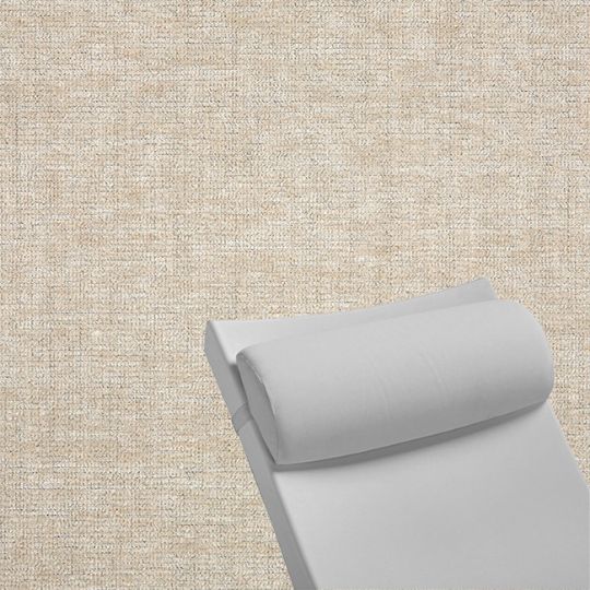 Contoured Outdoor Head Rest Pillow in Platform Cloud Sunbrella® Fabric