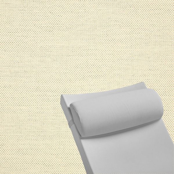 Contoured Outdoor Head Rest Pillow in Sailcloth Sailor Sunbrella® Fabric