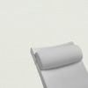 Contoured Outdoor Head Rest Pillow in Sailcloth Salt Sunbrella® Fabric