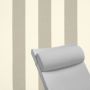 Contoured Outdoor Head Rest Pillow in Solona Seagull Sunbrella® Fabric