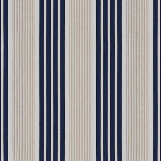 Tempotest® Fabric Sample – Newport Sailor | 6" x 6" Outdoor Cushion Fabric Swatch