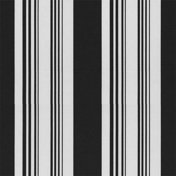 Tempotest® Fabric Sample – Novella Nero | 6" x 6" Outdoor Cushion Fabric Swatch