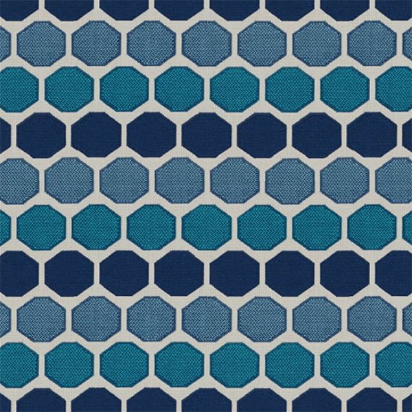 Tempotest® Fabric Sample – Murano Blues  | 6" x 6" Outdoor Cushion Fabric Swatch