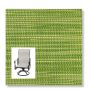Twitchell Textilene Sunsure Greenlake Patio Chair Replacement Sling Fabric