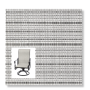 Twitchell Textilene Sunsure Stria Marble Patio Chair Replacement Sling Fabric