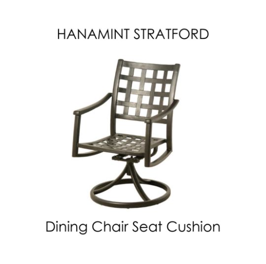 Hanamint Stratford Dining Chair Replacement Cushions | Hanamint Cushions