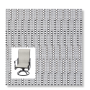 Twitchell Textilene Sunsure Trail Domino Patio Chair Replacement Sling Fabric