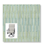 Twitchell Textilene Sunsure Trail Moss Patio Chair Replacement Sling Fabric