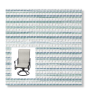 Twitchell Textilene Sunsure Tremor Lagoon  Patio Chair Replacement Sling Fabric
