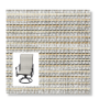 Twitchell Textilene Sunsure Tremor Pineapple Patio Chair Replacement Sling Fabric