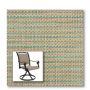 Two piece patio chair slings.