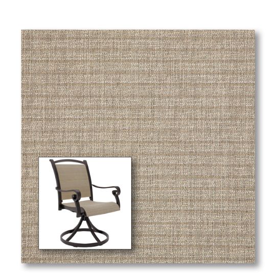 Two piece patio chair slings.