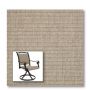 Two piece patio chair slings.