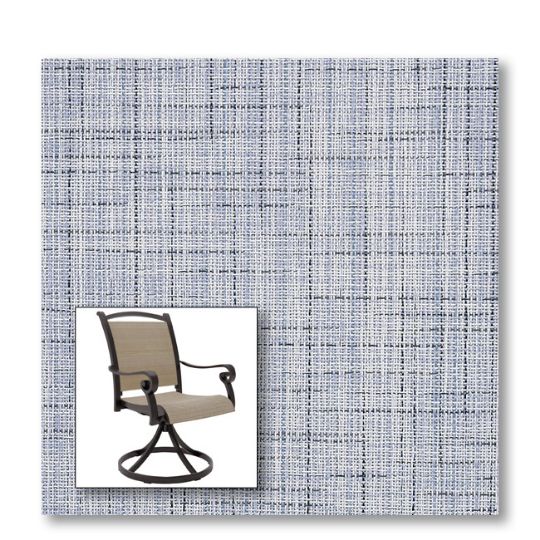 Two piece patio chair slings.