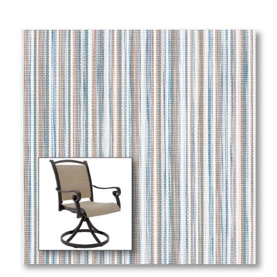 Two piece patio chair slings.