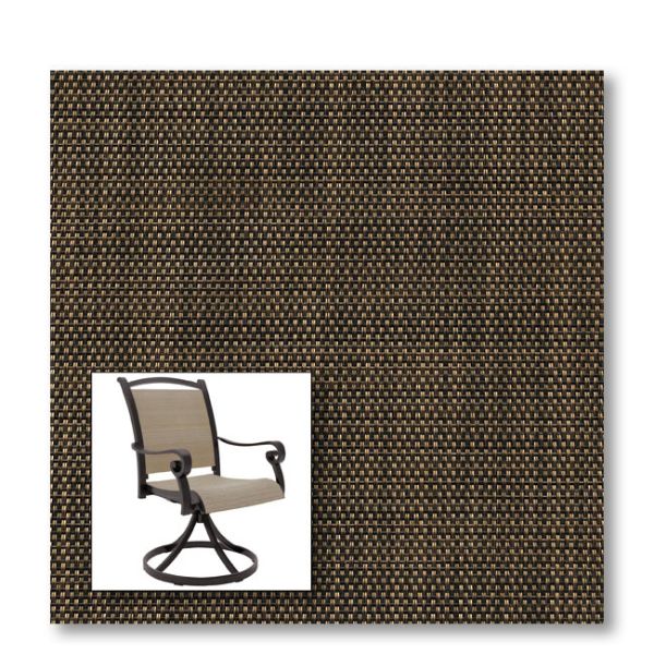 Two piece patio chair slings.