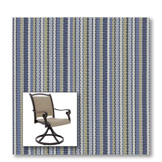 Two piece patio chair slings.