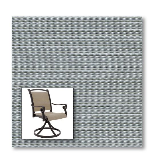 Two piece patio chair slings.