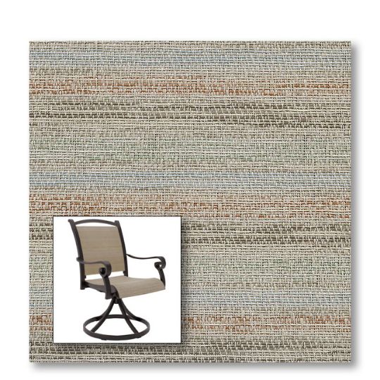 Two piece patio chair slings.