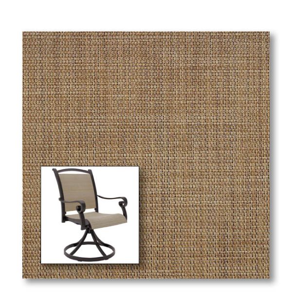 Two piece patio chair slings.