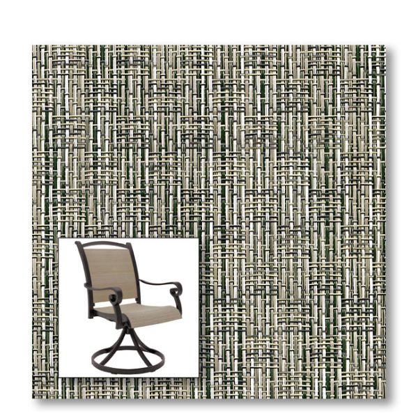 Two piece patio chair slings.