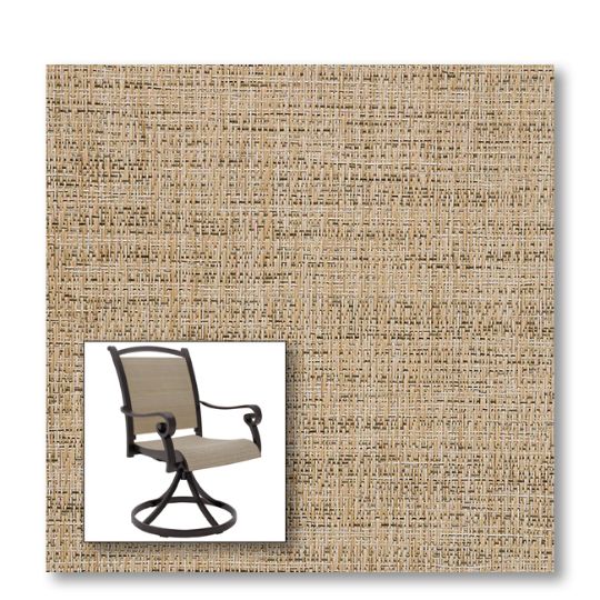 Two piece patio chair slings.