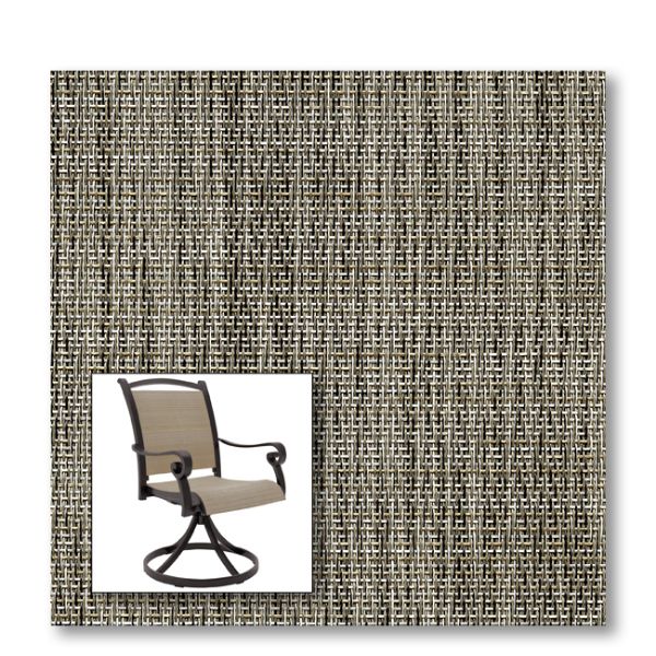 Two piece patio chair slings.