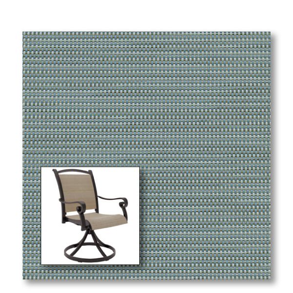 Two piece patio chair slings.