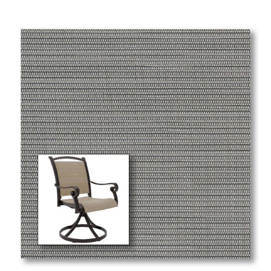 Two piece patio chair slings.