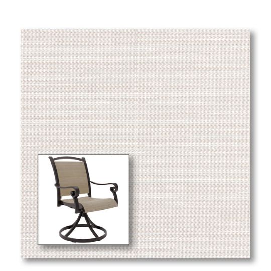 Two piece patio chair slings.