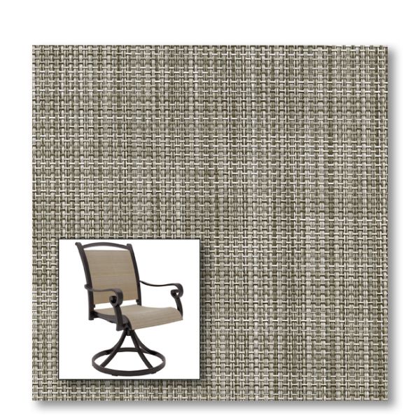 Two piece patio chair slings.