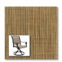 Two piece patio chair slings.
