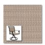 Two piece patio chair slings.