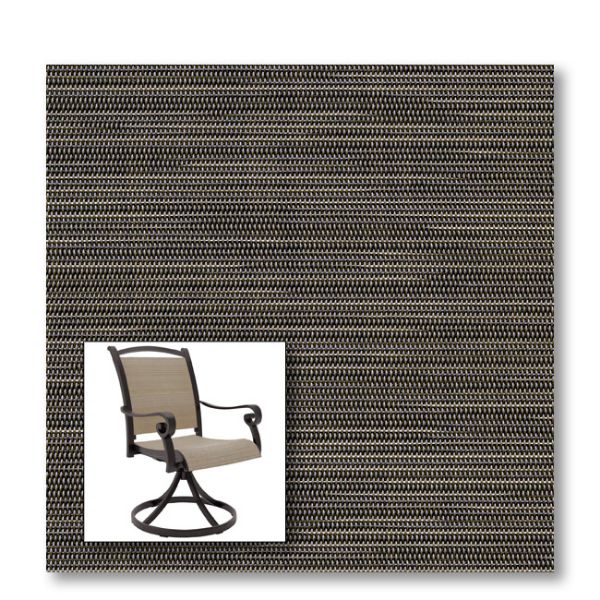 Two piece patio chair slings.