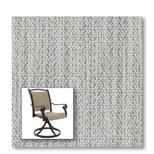 Two piece patio chair slings.