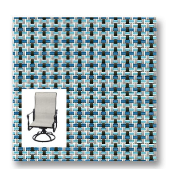 Blazer Surf Patio Chair Replacement Sling Fabric