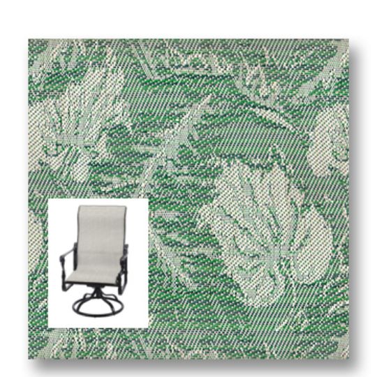 Twitchell Textilene Sunsure Amelia Patio Chair Replacement Sling Fabric