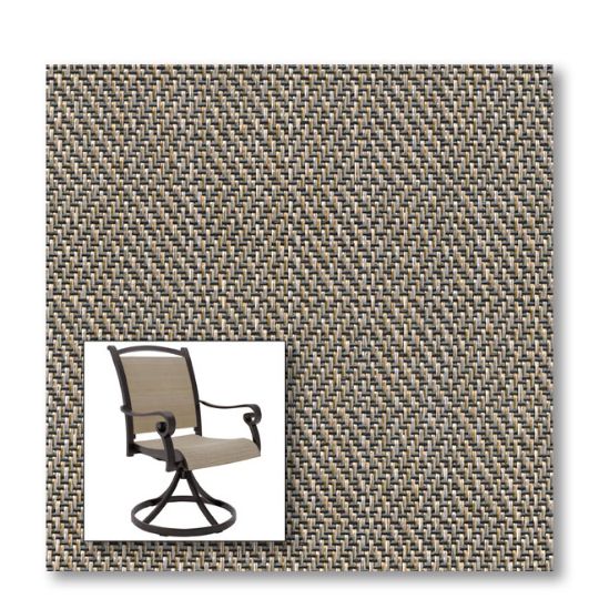 Two piece patio chair slings.