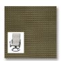 Twitchell Textilene Sunsure Brass Patio Chair Replacement Sling Fabric