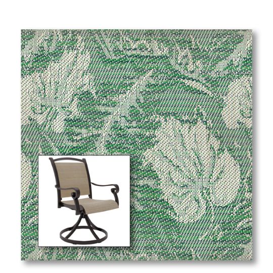 Two piece patio chair slings.