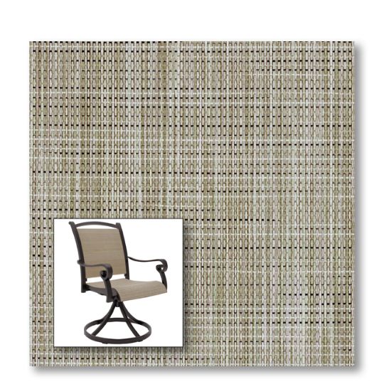 Two piece patio chair slings.