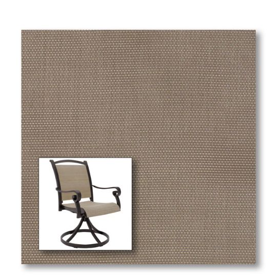 Two piece patio chair slings.